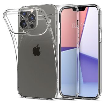 Odolné puzdro na Apple iPhone 13 Pro Spigen Liquid Crystal transparentné