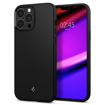Odolné puzdro na Apple iPhone 13 Pro Max Spigen Mag Armor čierne