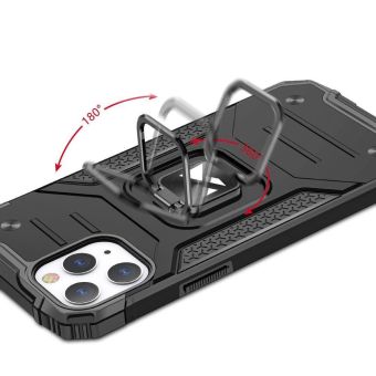 Odolné puzdro na Apple iPhone 13 Ring Armor červené