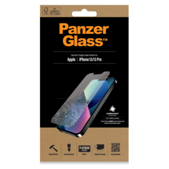 Tvrdené sklo na Apple iPhone 13/13 Pro/14 PanzerGlass Standard Fit AB