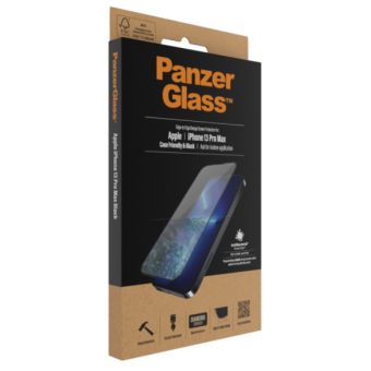 Tvrdené sklo na Apple iPhone 13 Pro Max/14 Plus PanzerGlass Case Friendly AB čierne