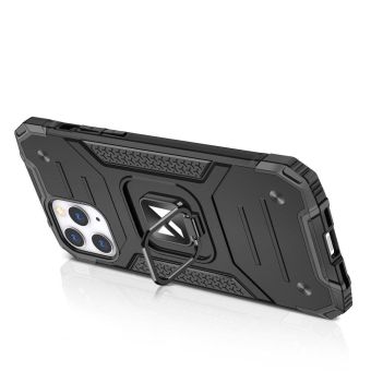 Odolné puzdro na Apple iPhone 13 Pro Ring Armor červené