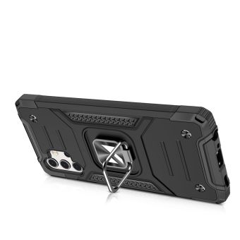 Odolné puzdro na Samsung Galaxy A32 5G Ring Armor čierne
