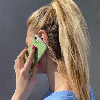 Silikónové puzdro na Xiaomi Redmi 9T/Poco M3 Star Glitter čierne