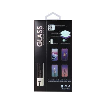 Tvrdené sklo na Apple iPhone 13 Mini 6D 9H celotvárové čierne