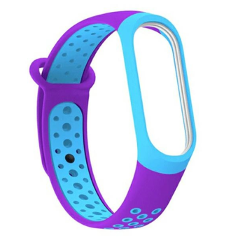 Náhradný remienok na Xiaomi Mi Band 3/4 Beline fialovo-modrý
