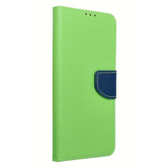 Diárové puzdro na Samsung Galaxy A33 5G A336 Fancy Book limetkovo modré