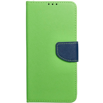 Diárové puzdro na Samsung Galaxy A33 5G A336 Fancy Book limetkovo modré