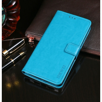 Diárové puzdro na Motorola Moto E20/E40 Leather svetlomodré