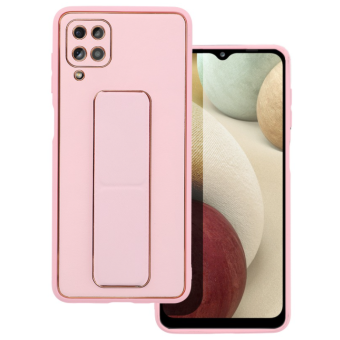 Silikónové puzdro na Samsung Galaxy A13 A135 Forcell Kickstand ružové