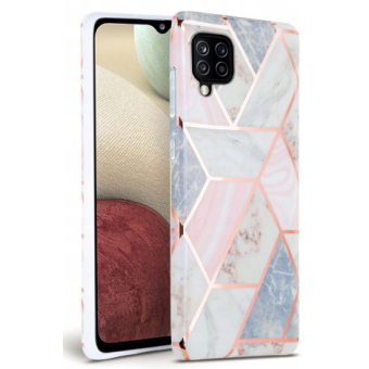 Silikónové puzdro na Samsung Galaxy A12 A125/M12 M127 Tech-Protect Marble viacfarebné