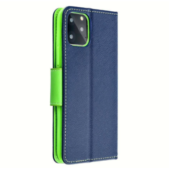 Diárové puzdro na Xiaomi 12/12X 5G Fancy Book modro limetkové