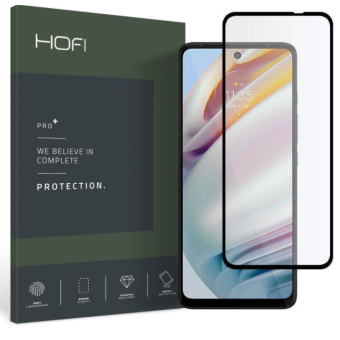 Tvrdené sklo na Motorola Moto G60 Hofi Pro+ celotvárové čierne