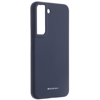 Silikónové puzdro na Samsung Galaxy S22 5G Mercury Silicone modré