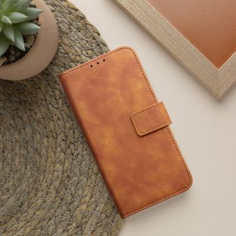 Diárové puzdro na Xiaomi Mi 11 Lite/Mi 11 Lite 5G/Xiaomi 11 Lite 5G NE Forcell Tender hnedé