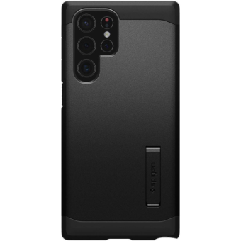 Odolné puzdro na Samsung Galaxy S22 Ultra 5G S908 Spigen Tough Armor čierne