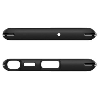 Odolné puzdro na Samsung Galaxy S22 Ultra 5G Spigen Rugged Armor čierne