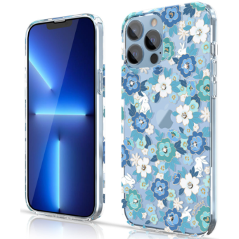 Zadné puzdro na Apple iPhone 13 Pro Max Kingxbar Brilliant modré