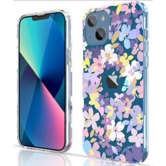 Zadné puzdro na Apple iPhone 13 Kingxbar Brilliant fialové