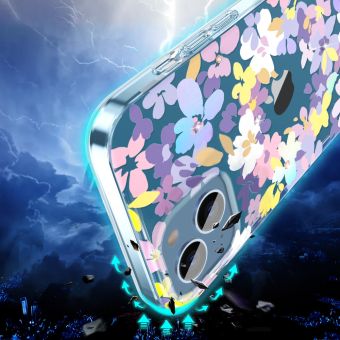 Zadné puzdro na Apple iPhone 13 Kingxbar Brilliant fialové