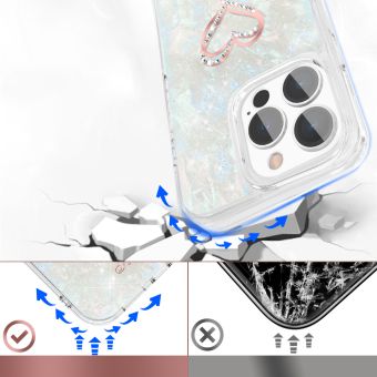 Zadné puzdro na Apple iPhone 13 Pro Kingxbar Epoxy viacfarebné