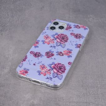 Silikónové puzdro na Motorola Moto E7 Power/E7i Power Ultra Trendy TPU kvety 2 