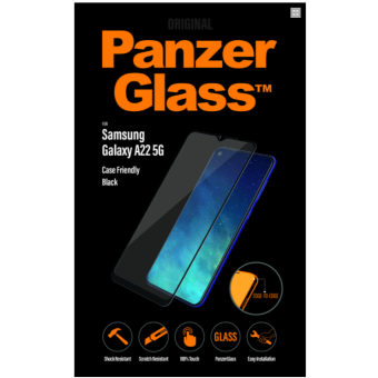 Tvrdené sklo na Samsung Galaxy A33 5G PanzerGlass Case Friendly čierne