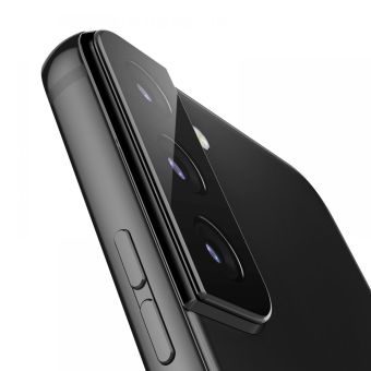 Tvrdené sklo na fotoaparát na Samsung Galaxy S22 / S22 Plus 5G Spigen camera styling Optik.TR 2-pack čierne