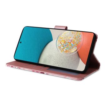Diárové puzdro na Samsung Galaxy A53 5G Tech-protect kvety