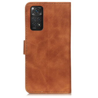 Diárové puzdro na Xiaomi Redmi Note 11/11s Retro hnedé