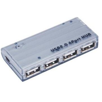 USB HUB 4-portový s napájecím adaptérem 2.0, 5V 2A PremiumCord