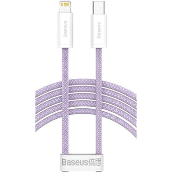 Kábel Baseus Dynamic CALD000105, Type C to Lightning 8-pin PD20W, 2m, fialový