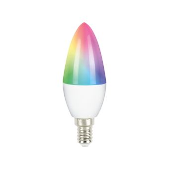 Smart žiarovka Forever LED Bulb E14 C37 5,5W RGB+CCT+DIM Tuya 470lm 230V 