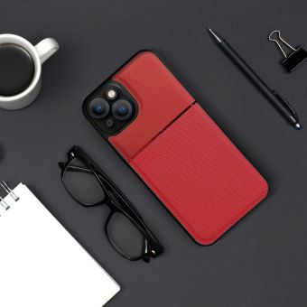 Plastové puzdro na Apple iPhone 12/12 Pro Forcell Noble červené 