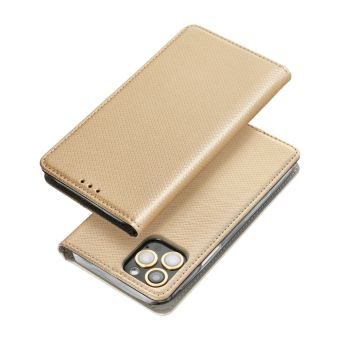 Diárové puzdro na Xiaomi Redmi 10C/Poco C40 Smart Magnet zlaté
