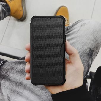 Diárové puzdro na Xiaomi Mi 11 Lite 5G/Mi 11 Lite/11 Lite 5G NE Forcell Razor čierne