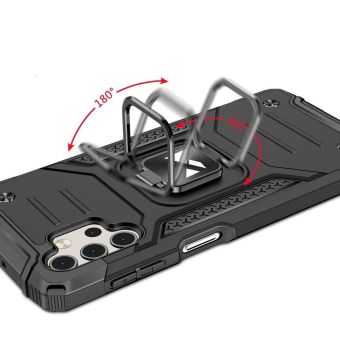 Odolné puzdro na Samsung Galaxy A53 5G Rugged Ring Armor červené