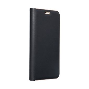 Diárové puzdro na Xiaomi Redmi 10C/Poco C40 LUNA Gold čierne