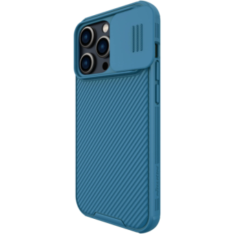 Odolné puzdro na Apple iPhone 14 Pro Max Nillkin CamShield Pro modré