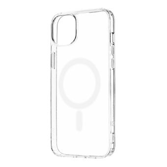Silikónové puzdro na Apple iPhone 14 Plus Tactical MagForce transparentné