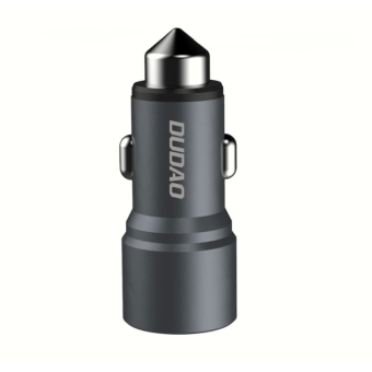 Autonabíjačka Dudao 2xUSB 3.1A šedá