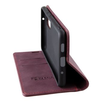 Diárové puzdro na Motorola G42 Tactical Xproof bordové