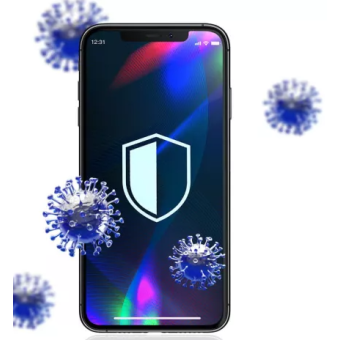 Tvrdené sklo na na Apple iPhone 12/12 Pro 3MK Hardy celotvárové čierne