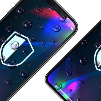 Tvrdené sklo na Samsung Galaxy S22+ 5G S906 3MK Hardy celotvárové čierne
