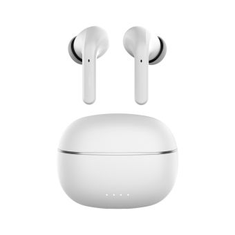 Forever TWE-210 Bluetooth ANC earphones Earp white