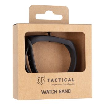 Tactical 820 silikónový remienok Xiaomi Mi Band 7 čierny