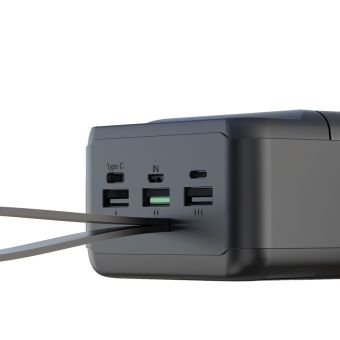 Powerbanka XO PR160 80 000 mAh, čierna