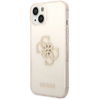 Kryt na Apple iPhone 14 Plus Guess Big 4G Full Glitter GUHCP14MPCUGL4GGO zlaté