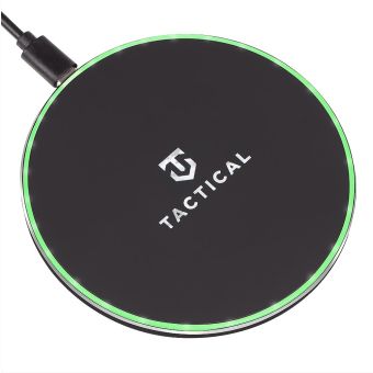 Bezdrôtová nabíjačka Tactical Base Plug Wireless Qi 15W čierna
