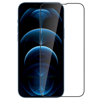 Ochranné sklo Apple iPhone 14 Nillkin 2v1 HD Full Screen čierny rám